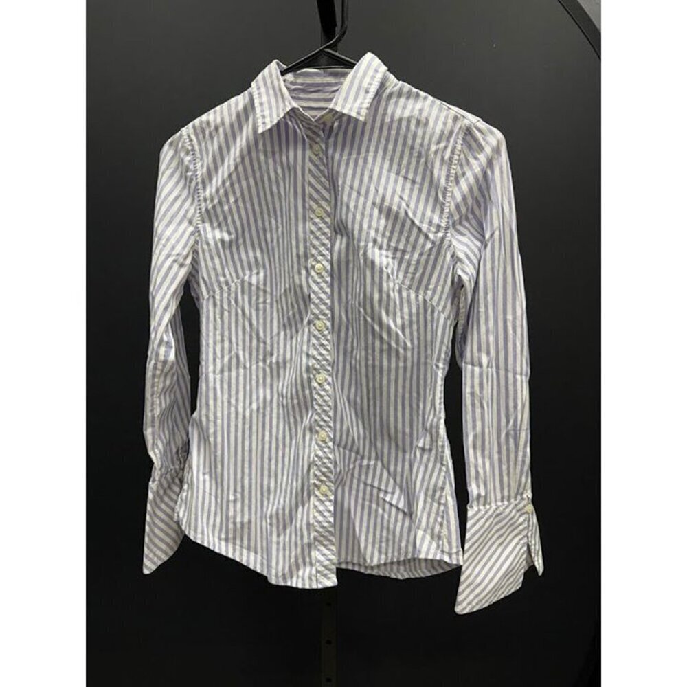 Banana Republic Striped Button Down Tailored Fit Shirt